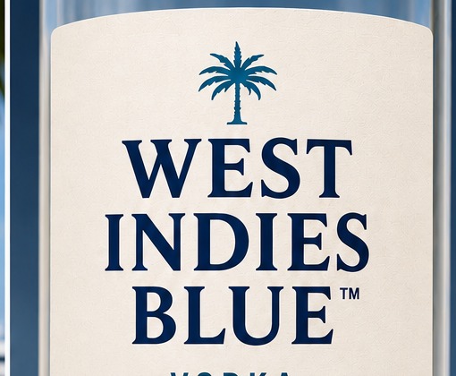 West Indies Blue front label: palm logo, Nothing to Hide